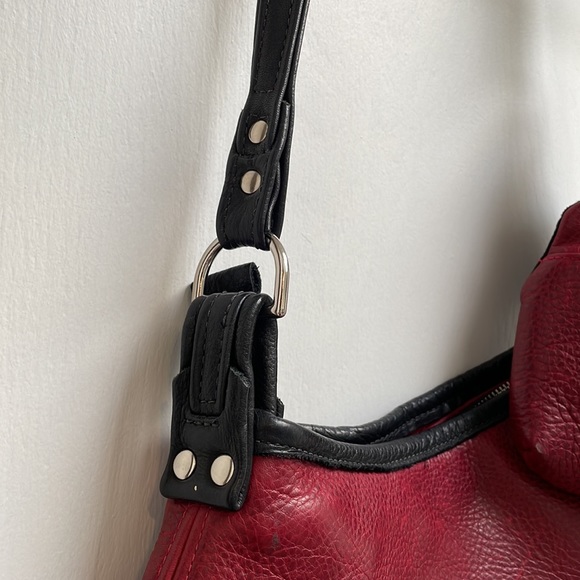Leather handbag, large shoulder bag! Very Unique!! - Picture 8 of 15